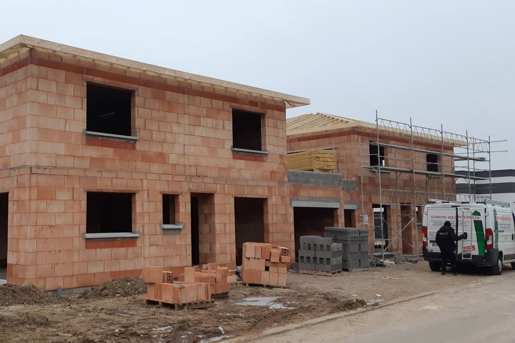 Début-chantier-toiture-construction-neuve